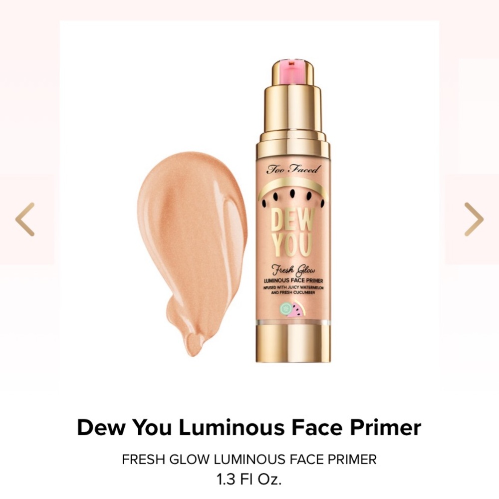 Dew you luminous face primer
